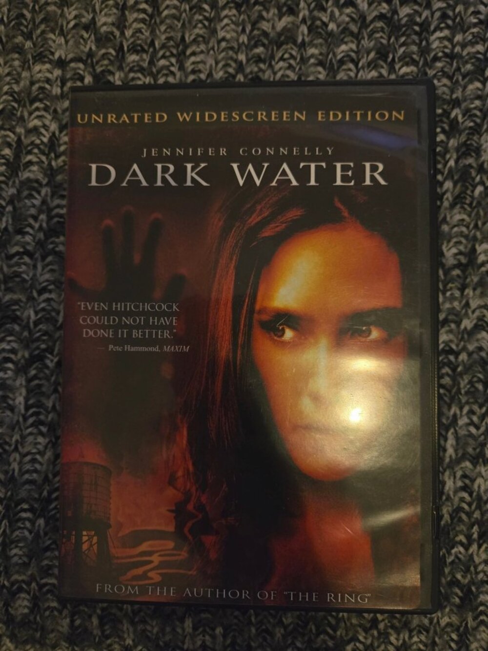 Dark Water DVD Unrated Widescreen Edition Jennifer Connelly Psychological Thrill
